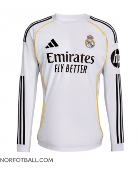 Billige Fotballdrakt Real Madrid Replika Hjemmedrakt 2025-26 Langermet Billige Fotballdrakt Real Madrid Replika Hjemmedrakt 2025-26 Langermet